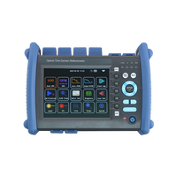 Réflectomètre à fibre optique OTDR 15 en 1 OT302 Test de perte RJ45 VFL OLS OPM Testeur de câble Ethernet d'événement professionnel OTDR FC SC LC