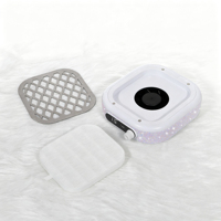Aspirateur à poussière pour ongles rechargeable Diamond 30W avec forte aspiration, turbine puissante 6000 tr/min pour usage domestique et professionnel, faible bruit