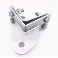 Pince de fixation en acier galvanisé à chaud avec support de suspension pour câble ADSS