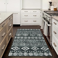 Tapis de sol en fausse fourrure de cachemire, tapis marocain moderne pour chambre à coucher