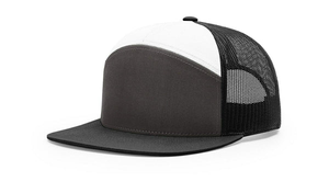 Wholesale High Quality Custom 7 Panels <b>Plain</b> Sport Snapback <b>Caps</b> Mesh Trucker Hats Trucker <b>Caps</b> for Men Richardson 168 Shape <b>Cap</b> - Product Image 4