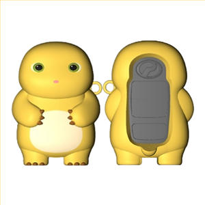 Nouveau produit Cartoon Creative Covers pour clés de voiture pour Honda/Yamaha Motor et Toyota/Perodua Cars Cute Custom Keychain Accessories - Product Image 2