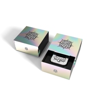 Caja de Cartón Rígido con Cajón para Envases de Vidrio para Cosméticos, Diseño Personalizado