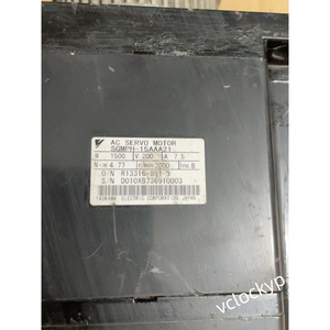 Motor Servo AC YASKAWA SGMPH-15AAA21 de 1500W Usado, con Rayones y Abolladuras, MOT-I-3590=8A41 - Product Image 2