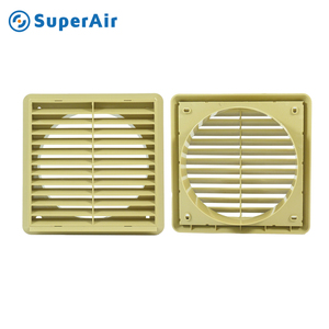 ช่องระบายอากาศลูกบานเกล็ดระบายอากาศฝาครอบอิฐขนาดเล็กสำหรับ HVAC - Product Image 5