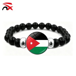 Vente en gros de souvenirs de match de football américain avec drapeau national de la Jordanie, ensemble de cadeaux imprimés avec le drapeau de la Jordanie pour les fans, <span class=keywords><strong>sac</strong></span> cadeau, t-shirt - Product Image 4