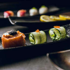 Assiette à collation en céramique de style japonais Vaisselle longue durée pour hôtel, restaurant, sushi, sashimi pour le camping - Product Image 3