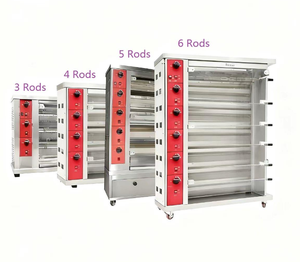 Forno Rotante Commerciale per Polli, <span class=keywords><strong>Girarrosto</strong></span> a Gas di Grande Capacità per Ristoranti - Product Image 5