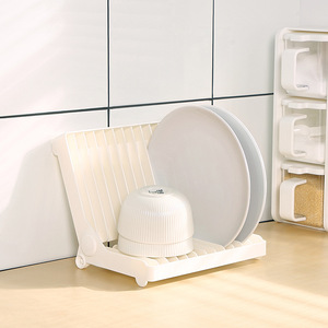 Bianco piccolo piatto posate da cucina stendino <span class=keywords><strong>pieghevole</strong></span> in plastica Organizer vassoio per piatto - Product Image 6
