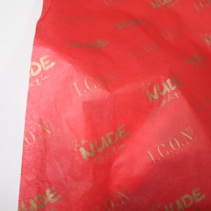 Biểu Tượng Tùy Chỉnh In 17gsm Dày Trắng Glassine Gói Giấy Vàng Lá Mô Hình Sáp Lớp Phủ Cho Quần Áo Hộp Quà Tặng Bao Bì - Product Image 6