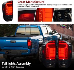 LUMA ไฟท้าย LED 2 ชิ้น สำหรับรถยนต์รุ่นที่ 3 ปี 2016-2023 ไฟวิ่ง ไฟถอย ไฟเลี้ยว ไฟท้ายสำรอง - Product Image 4