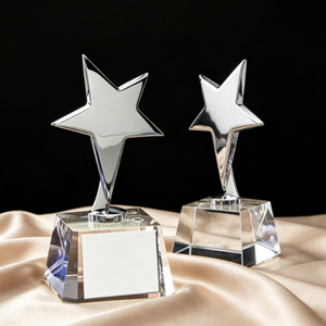 Venta Directa de Fábrica de Trofeos de Cristal para Niños con Diseño de <span class=keywords><strong>Estrella</strong></span> de Cinco Puntas y Artesanía en Cristal, Perfectos para Baile - Product Image 6