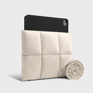 Sac fourre-tout pour ordinateur <span class=keywords><strong>portable</strong></span> confortable et moelleux, compatible avec l'<span class=keywords><strong>iPad</strong></span> <span class=keywords><strong>Air</strong></span> M3 2025 de 16 pouces, étui pour tablette matelassé et mignon avec bandoulière - Product Image 2