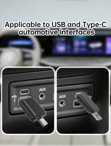 Laudtec Zjq18 Adaptateur Carplay double port portable Plug and Play Mini Ai Box Sans fil Universel 2-en-1 pour Android <span class=keywords><strong>Apple</strong></span> 2In1 - Product Image 4
