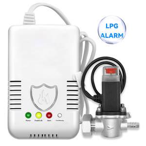 Báo cháy phụ kiện nhà bếp nấu ăn gas rò rỉ Detector gas solenoid van liên kết gas rò rỉ bảo vệ phân tích LPG phát hiện - Product Image 2