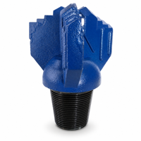 Foret grattoir à 3 ailettes de 6 pouces en acier inoxydable forgé, outil de forage, lot de 1 pièce pour puits d'eau et machines minières
