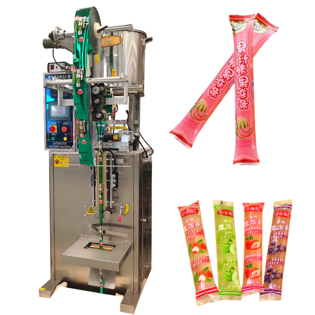 50ml 100ml Plastic Bag Liquid Ice Lolly Popsicle Packing Machine Ice Candy Packaging Machinery