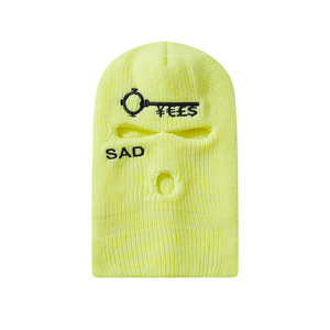 Custom Design Sturmhaube Hüte Hochwertige Mützen Männer Ein Hut für zwei Zwecke Unisex Drei-Loch-Vollgesichts-<span class=keywords><strong>Ski</strong></span> mütze - Product Image 5