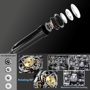 Su geçirmez HD Endoskop Kamera USB-C Lightning Arayüzü 1m 3m 5m 3 Başlıklı Muayene Endoskopu Aksesuarları - Product Image 4