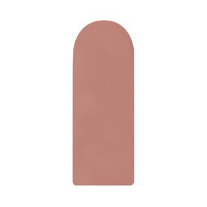 Umicca Capsule Shape Nonslip Full Custom Solid Colour Logo Print Vegan <b>Matte</b> PU <b>Rubber</b> Oval Curve Beige Cream PU Yoga Mat 5.5mm - Product Image 5