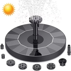 Nuova Mini Fontana Solare per Piscina, Laghetto, Cascata, Decorazione da Giardino, Fontana Solare da Esterno per Vasche per Uccelli - Product Image 2