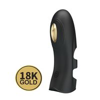 Produit sexuel pour femme Vibrateur à 7 doigts avec 7 réglages de vibration Masturbateur à choc électrique Pretty Love