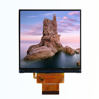 Modul Layar LCD TFT 4 Inci 720x720 Piksel Tipe COG Mendukung 2/3/4 Jalur MIPI 3SPI+16/18/24 RGB IPS Smart Home BOE