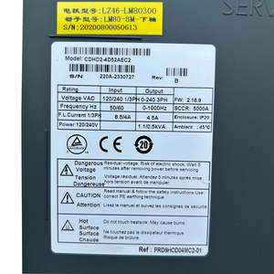 Tout neuf et 100% original CDHD-4D52AEC2 Servo-tronix CDHD Drive - Product Image 6