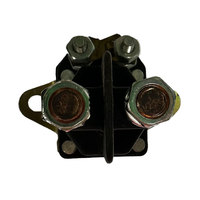 Relay Solenoid Starter Universal 12V POKKA 892-1221-210 untuk Sepeda Motor, Snowmobile, ATV, UTV, Pengganti & Perbaikan