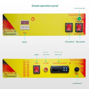 Máquina automática de donas Berliner certificada CE con freidora mezcladora integrada 500 piezas/hora 201 acero inoxidable - Product Image 4