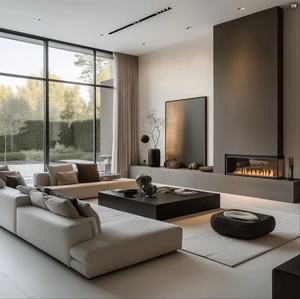 ما بعد الحداثة الحديثة وصديقه للبيئة مقاومة للماء التصميم الداخلي الهندسة المعمارية 3D تقديم خدمة للفيلات البناء العقارات - Product Image 5