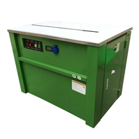 Machine à cerclage semi-automatique à simple sangle, possibilité de personnaliser la couleur pour une utilisation en usine
