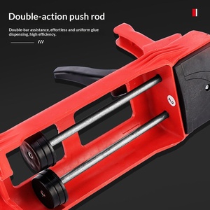 Pistolet à mastic double tube 400 ml – Pistolet manuel pour colle époxy, coulis de <span class=keywords><strong>carrelage</strong></span> et adhésifs époxy - Product Image 4