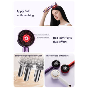 Elettrico testa Led Spa con massaggiatore vendita calda intelligente testa vibrante pettine crescita capelli olio cuoio cuoio massaggiatore spazzola per alleviare la testa - Product Image 6