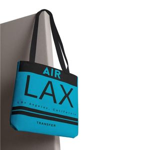 Bolsa de lona de gran capacidad Impresión transfronteriza Bolsa de mano en blanco Bolsas personalizadas de vela - Product Image 3