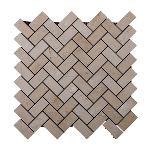 Italia Bianco Carrara de espiga de azulejo de mármol y suelos de <span class=keywords><strong>mosaico</strong></span> - Product Image 3