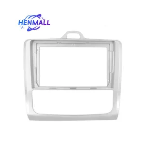 סטריאו ניווט GPS לרכב Henmall עבור פורד פוקוס 2004-2011 AT רדיו פסיות מסגרת פאנל התאמה ל-2 דין בדאש סטריאו מסך יחידת ראש