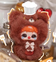 Usine source Little Dumb KIKI Plush Zoo Plush Blind Box Vente en gros de peluches, poupée en peluche applicable à la décoration et aux cadeaux