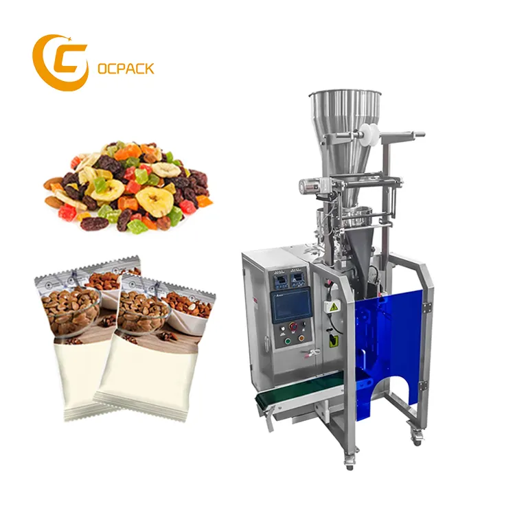 Automatic 5g 10g 20g Banana Chips Dry Fruits And Nuts Packing Machine