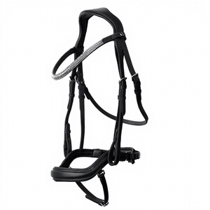 Brida de Cuero Duradera Hecha en Fábrica, Ajustable, de Alta Calidad, Cómoda, con Herrajes Resistentes, para Uso Ecuestre Completo - Product Image 1
