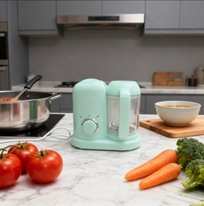 Blender makanan elektrik otomatis semua dalam satu, Blender makanan bayi multifungsi dengan fungsi memotong rumah tangga - Product Image 3