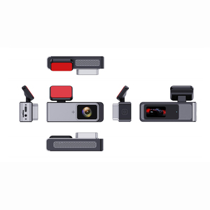 4K Dual Lens Car Dash Cam with <b>WiFi</b> 1.5 Inch IPS Screen 24H Parking Monitor Optional GPS Driving Recorder - Product Image 1