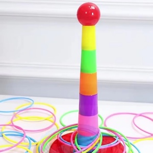 Jouets de lancer interactifs parent-enfant en plastique ABS écologique pour jeux d'anneaux et puzzles, amusants pour l'intérieur et l'extérieur - Product Image 2