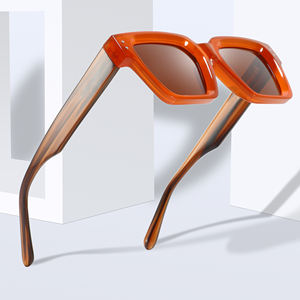 2024 haute qualité UV400 lentille lunettes de soleil femmes mode unisexe nuances lunettes de soleil carré Logo personnalisé concepteur lunettes de soleil polarisées - Product Image 5
