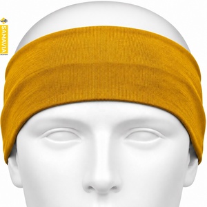 SAMAVIA Diadema deportiva de nailon unisex, banda elástica para el sudor, accesorios para fitness, correr, gimnasio, yoga - Product Image 1