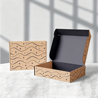 Boîte d'emballage rigide avec lamination mate et logo personnalisé, boîte d'emballage pour avion, carton personnalisé pour le transport de cadeaux et d'artisanat