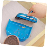 Mini balayette et pelle de nettoyage, ensemble de nettoyage pour clavier de bureau, brosse anti-poussière pour la maison, le bureau et l'ordinateur