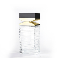 YJ-00513 Voiture Diffuseur De Parfum Bouteilles D'air Frais En Verre Bouteille De Parfum 100ml Arôme Vaporisateur