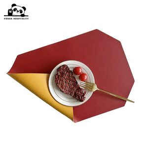 Tapete Antideslizante de Doble Cara y Doble Color, Estilo Occidental, de Cuero, Resistente al Aceite, para Mesa de Comedor de Hotel y Hogar - Product Image 5