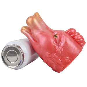 Masturbador de fantasía de boca de Animal para hombres, juguete sexual Vaginal de zorro imitado, Material de silicona - Product Image 5